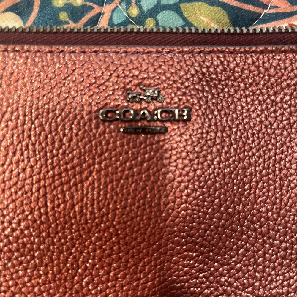 Coach double zip wristlet wallet - Picture 3 of 8
